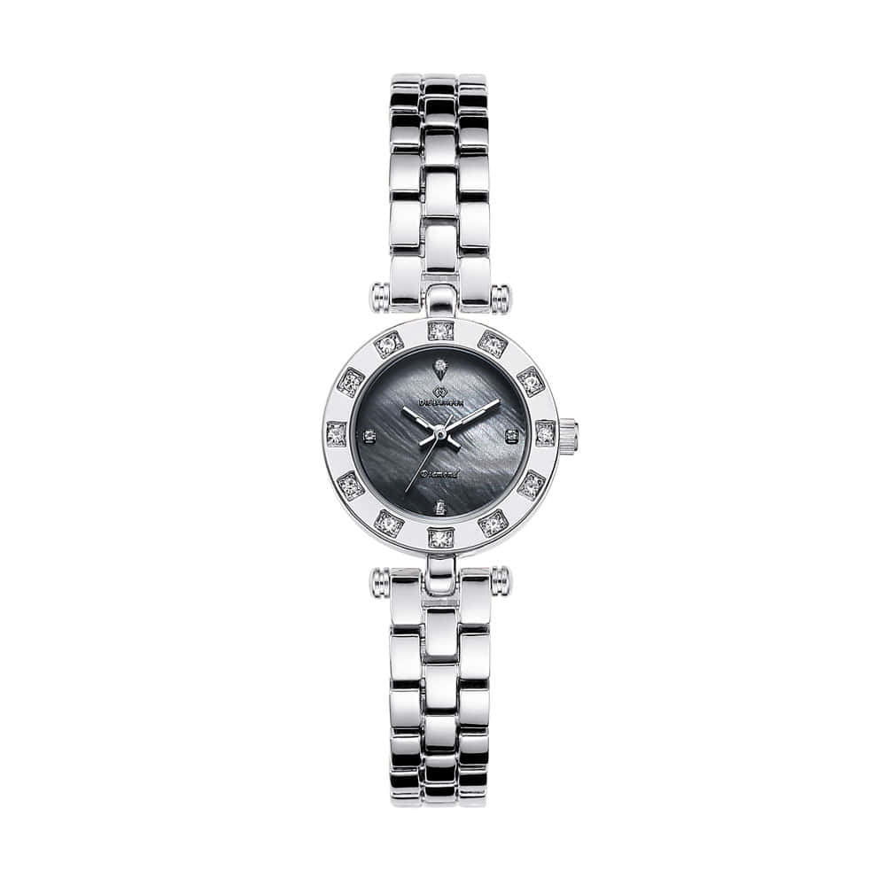 디유아모르 DAW3401M-SB 여성 메탈 시계 다이아몬드 특이한 손목 쿼츠 명품